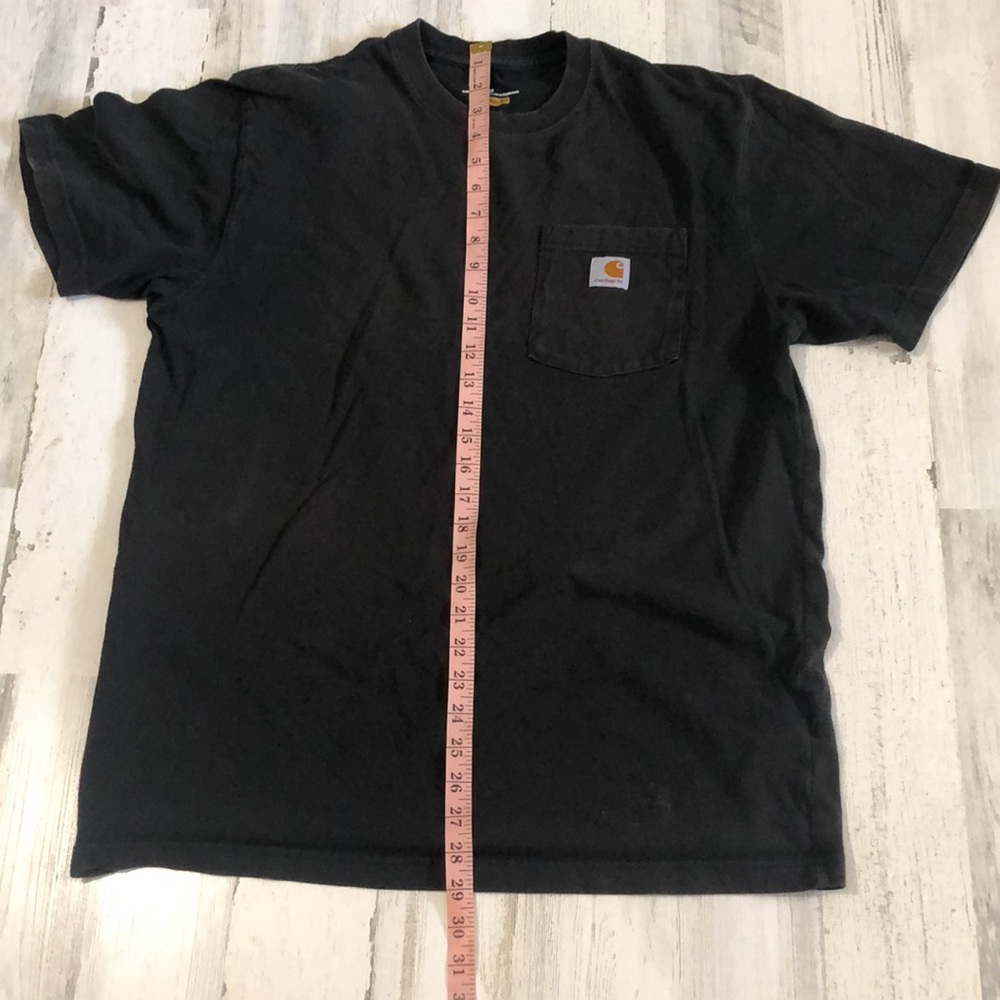 Carhartt faded black thrashed tee size M - Picture 6 of 7